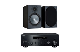 Yamaha R-N600A Network Receiver with Monitor Audio Bronze 100 Speakers (6th Gen)