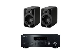 Yamaha R-N600A Network Receiver with Q Acoustics Q 5010 Bookshelf Speakers