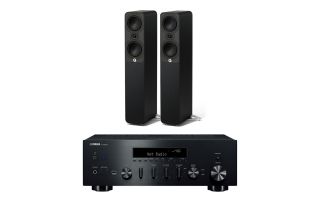 Yamaha R-N600A Network Receiver with Q Acoustics Q 5040 Floorstanding Speakers
