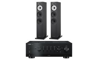Yamaha R-N800A Network Receiver with Bowers & Wilkins 603 S3 Floorstanding Speakers