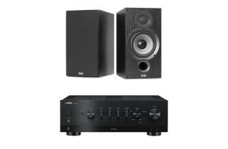 Yamaha R-N800A Network Receiver with Elac Debut B6.2 Bookshelf Speakers
