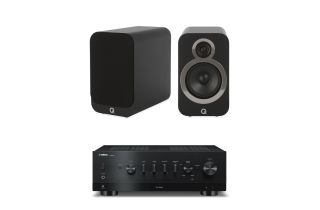 Yamaha R-N800A Network Receiver with Q Acoustics 3020i Bookshelf Speakers