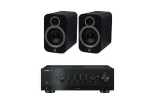 Yamaha R-N800A Network Receiver with Q Acoustics 3030i Bookshelf Speakers