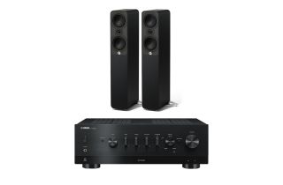 Yamaha R-N800A Network Receiver with Q Acoustics Q 5040 Floorstanding Speakers