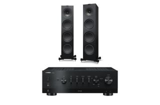 Yamaha R-N800A Network Receiver with KEF Q950 Floorstanding Speakers