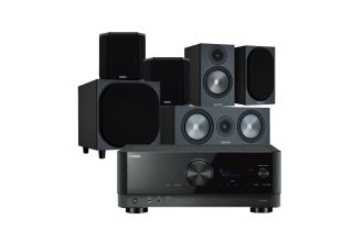 Yamaha RX-V6A AV Receiver with Monitor Audio Bronze 50 AV Speaker Pack