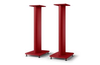 KEF S2 Floor Stands - Crimson Red