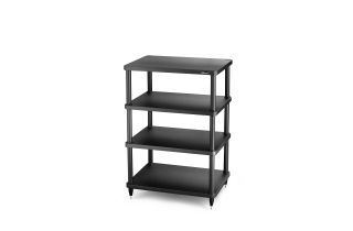 Solidsteel S3 Series Reference 4-Shelf Hi-Fi Rack - Black