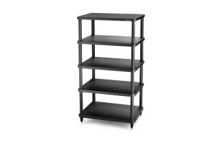 Solidsteel S3 Series Reference 5-Shelf Hi-Fi Rack - Black