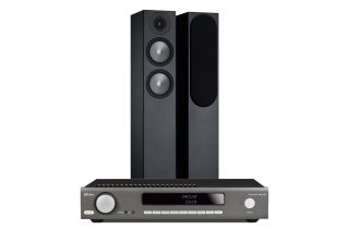 Arcam SA20 Integrated Amplifier with Monitor Audio Bronze 200 Speakers (6th Gen)