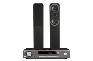 Arcam SA20 Integrated Amplifier with Q Acoustics 3050i Floorstanding Speakers