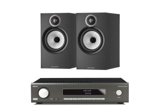 Arcam SA30 Amplifier with Bowers & Wilkins 606 S3 Standmount Speakers