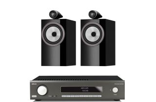 Arcam SA30 Amplifier with Bowers & Wilkins 705 S3 Standmount Speakers