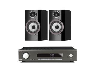 Arcam SA30 Amplifier with Bowers & Wilkins 707 S3 Standmount Speakers