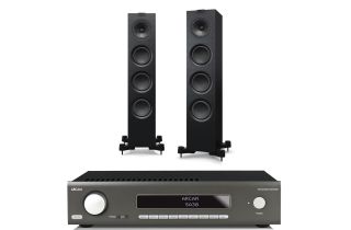 Arcam SA30 Amplifier with KEF Q550 Floorstanding Speakers