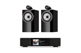 Arcam Radia SA35 Streaming Integrated Amplifier with Bowers & Wilkins 705 S3 Bookshelf Speakers