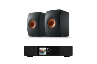 Arcam Radia SA35 Streaming Integrated Amplifier with KEF LS50 Meta Bookshelf Speakers