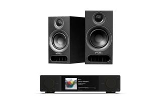 Arcam Radia SA35 Streaming Integrated Amplifier with PMC prodigy1 Bookshelf Speakers