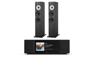 Arcam Radia SA45 Streaming Amplifier with Bowers & Wilkins 603 S3 Floorstanding Speakers
