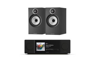 Arcam Radia SA45 Streaming Amplifier with Bowers & Wilkins 606 S3 Bookshelf Speakers