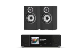 Arcam Radia SA45 Streaming Amplifier with Bowers & Wilkins 607 S3 Bookshelf Speakers