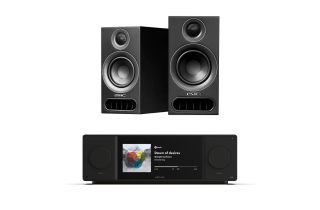 Arcam Radia SA45 Streaming Amplifier with PMC prodigy1 Bookshelf Speakers