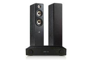 Arcam Radia A5 Integrated Amplifier with Polk Signature Elite ES50 Floorstanding Speakers