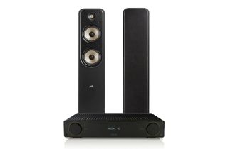 Arcam Radia A5 Integrated Amplifier with Polk Signature Elite ES55 Floorstanding Speakers