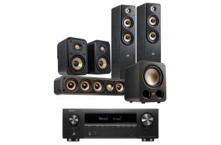 Denon AVR-X1800H AV Receiver with Polk Signature Elite 5.1 AV Pack