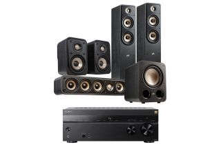 Sony TA-AN1000 AV Receiver with Polk Signature Elite 5.1 AV Pack