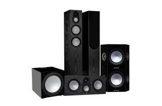Monitor Audio Silver 7G 300 5.1 Cinema Pack - Black Oak