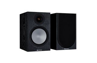 Monitor Audio Silver 100 7G Bookshelf Speakers - Black Oak