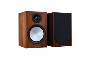 Monitor Audio Silver 100 7G Bookshelf Speakers - Natural Walnut