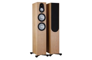 Monitor Audio Silver 300 7G Floorstanding Speakers - Ash