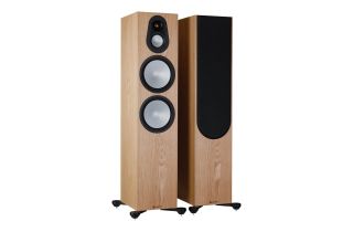 Monitor Audio Silver 500 7G Floorstanding Speakers - Ash