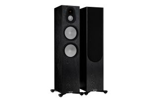 Monitor Audio Silver 500 7G Floorstanding Speakers - Black Oak