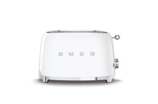 Smeg TSF01WHUK 50's Retro Style 2 Slice Toaster White