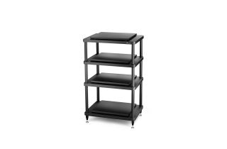 Solidsteel S5 Series Advanced 4-Shelf Hi-Fi Rack - Black