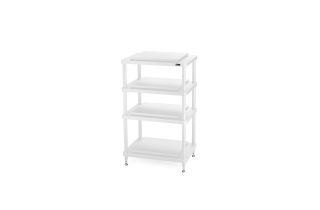 Solidsteel S5 Series Advanced 4-Shelf Hi-Fi Rack - White