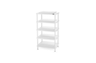 Solidsteel S5 Series Advanced 5-Shelf Hi-Fi Rack - White
