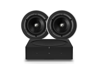 Sonos Amp with KEF Ci130QR Round In-Wall/Ceiling Speakers