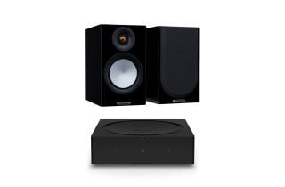 Sonos Amp with Monitor Audio Silver 50 7G Bookshelf Speakers
