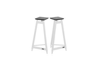 Solidsteel SS-6 Vintage Hi-Fi Speaker Stands - White