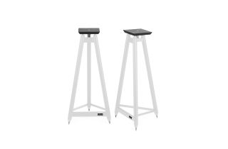 Solidsteel SS-7 Vintage Hi-Fi Speaker Stands - White