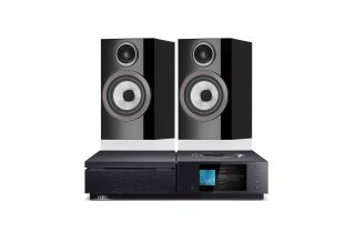 Naim Uniti Star All-In-One Player with Bowers & Wilkins 707 S3 Standmount Speakers