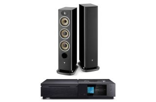 Naim Uniti Star All-In-One Player with Focal Aria Evo X No2 Floorstanding Speakers