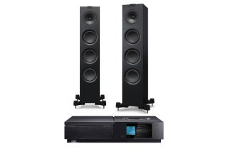 Naim Uniti Star All-In-One Player with KEF Q550 Floorstanding Speakers