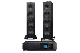 Naim Uniti Star All-In-One Player with KEF Q750 Floorstanding Speakers