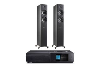 Naim Uniti Star All-In-One Player with Polk Reserve R500 Floorstanding Speakers