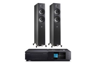 Naim Uniti Star All-In-One Player with Polk Reserve R600 Floorstanding Speakers